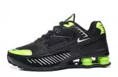 nike shox r4 enigma pas cher vert leather net